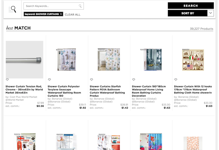 Rewardstyle Product Search For Shower Curtains