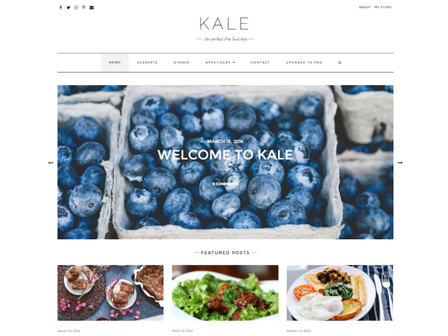 Kale Food Theme