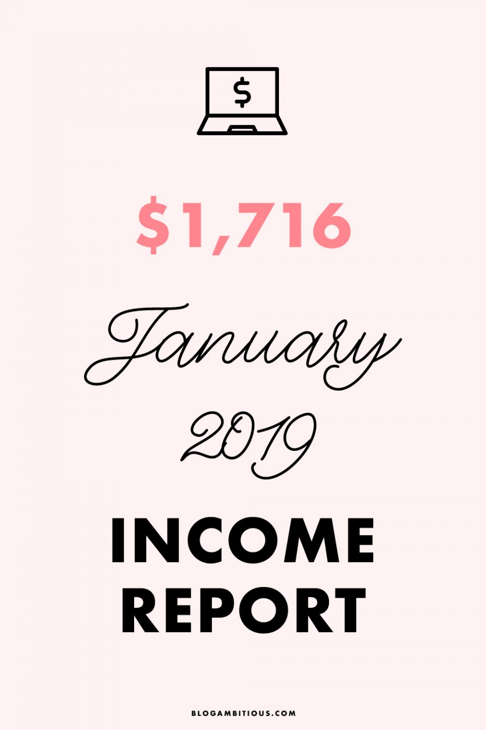 January 2019 Income Report