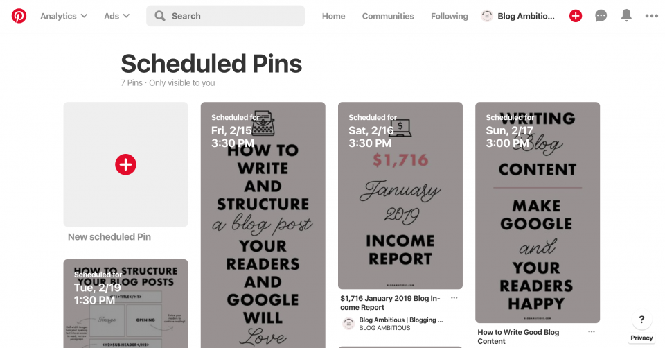 How to Schedule Pins for FREE to Pinterest