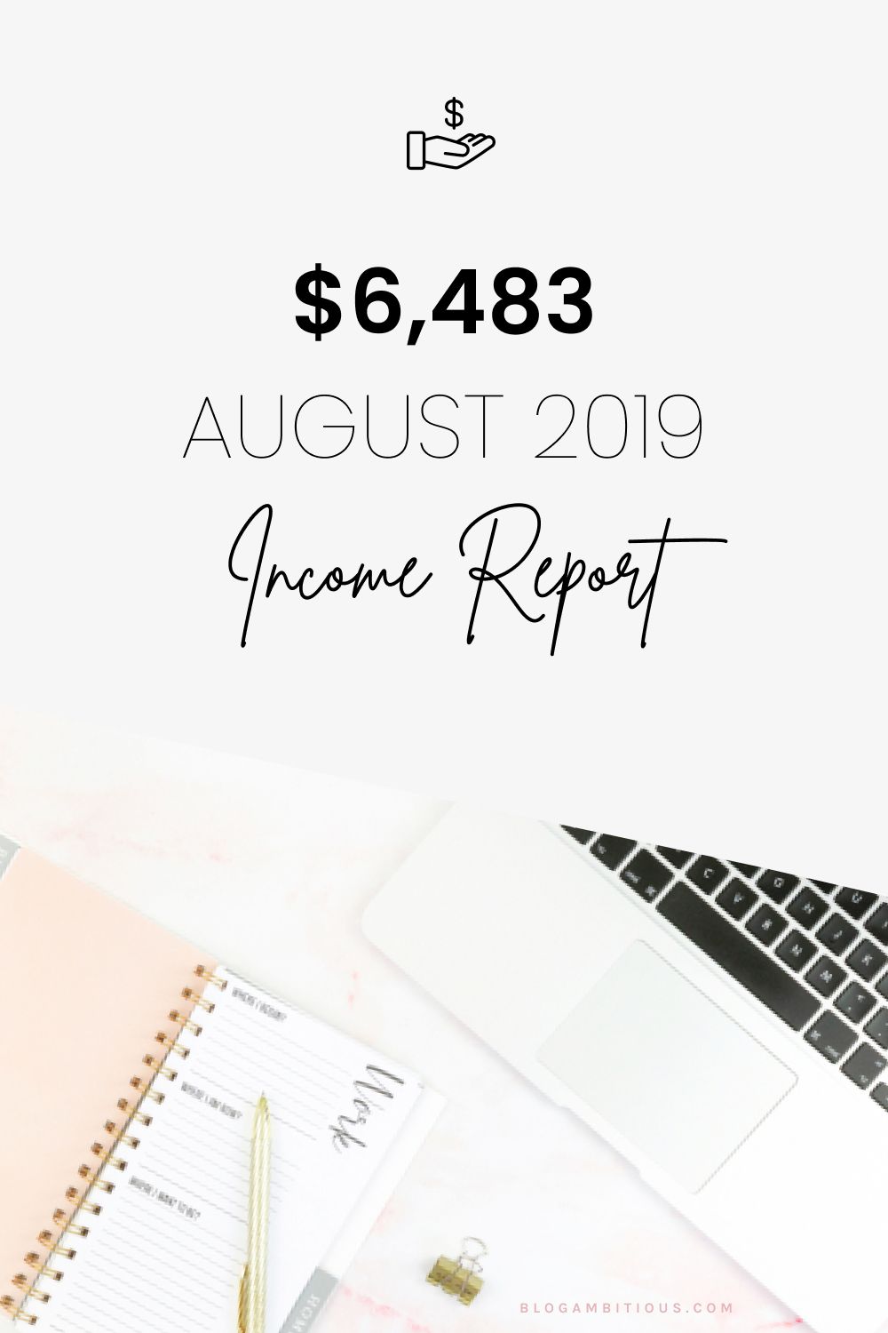 August 2019 Income Report