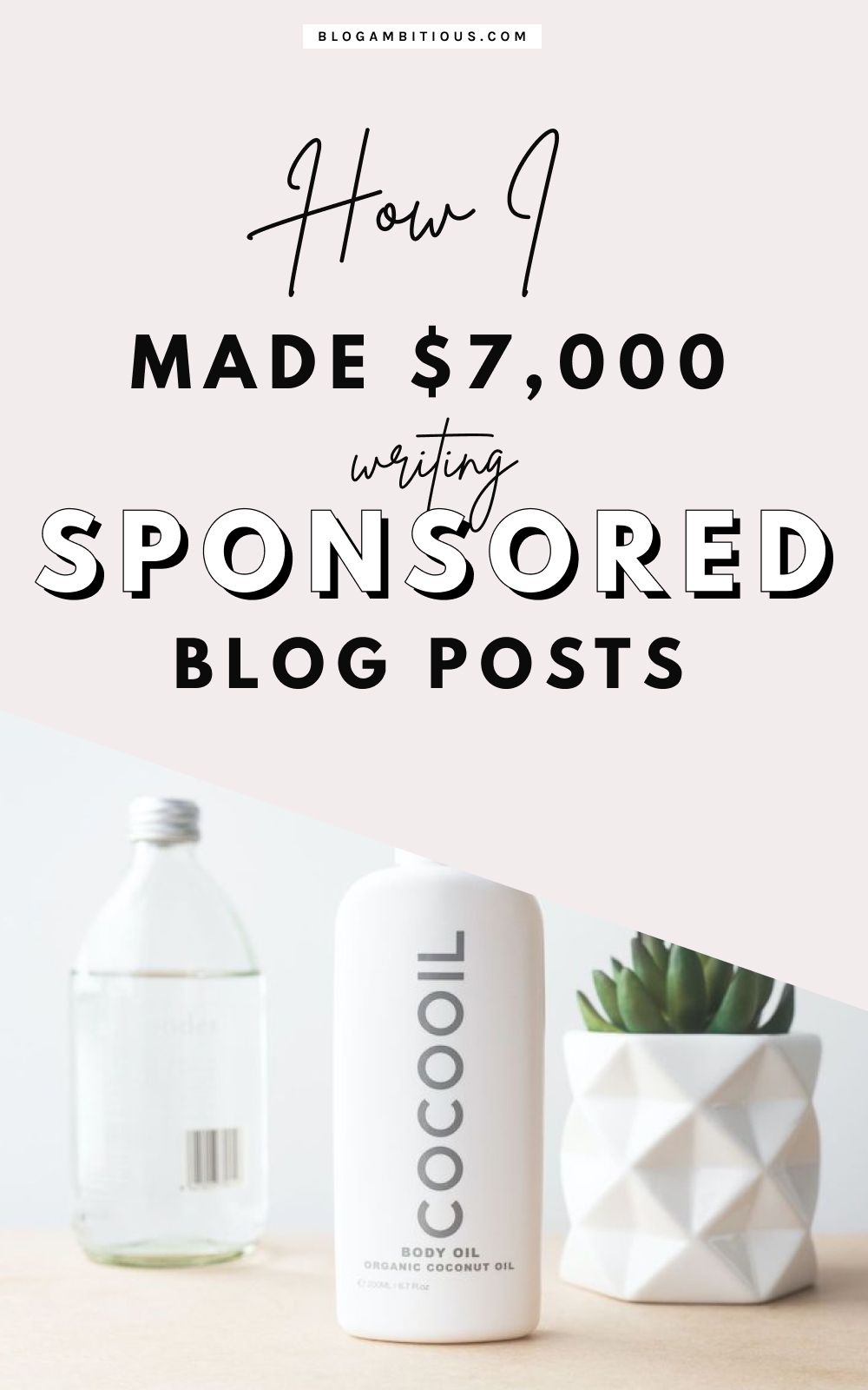 How I Made $7,000 Writing Sponsored Blog Posts