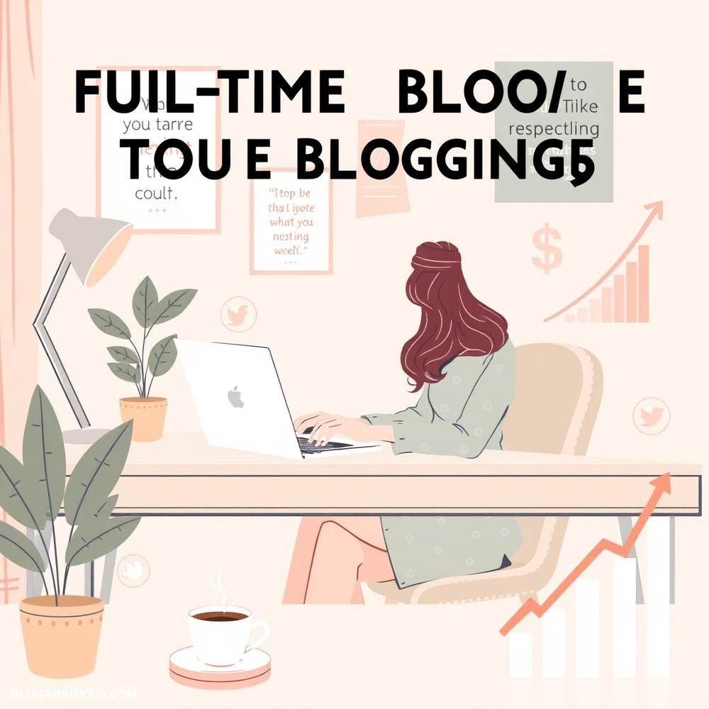 full time income blogging