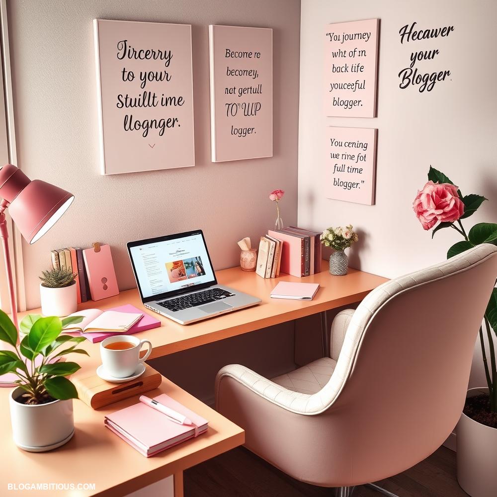 become a full time blogger